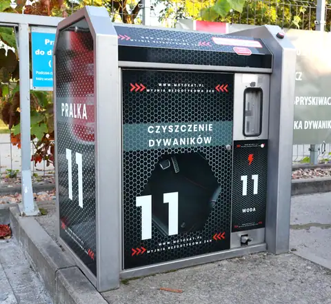 Automat do czyszczenia dywaników